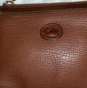 D&B brown leather purse